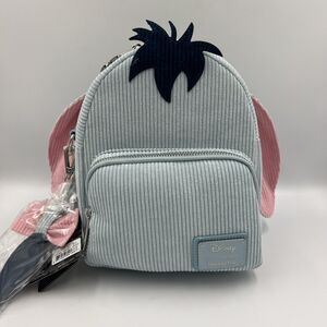 Loungefly Disney's Eeyore Corduroy Convertible Backpack to Crossbody Bag NWT